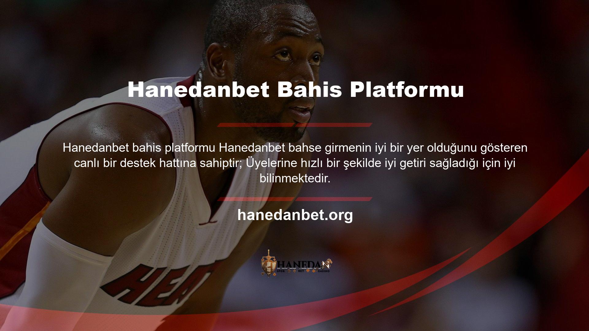 Spor Bahis Sitesi Hanedanbet en iyi bahis seçeneklerinden ve piyasadaki en iyi bahis fiyatlarından seçerek çok para kazanmanızı sağlar
